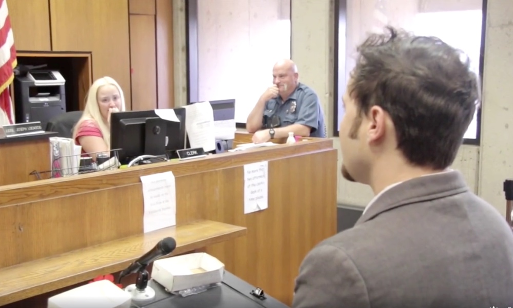 Law Clerk Gets Hilarious Surprise When She is Unwittingly Involved in a Sentencing