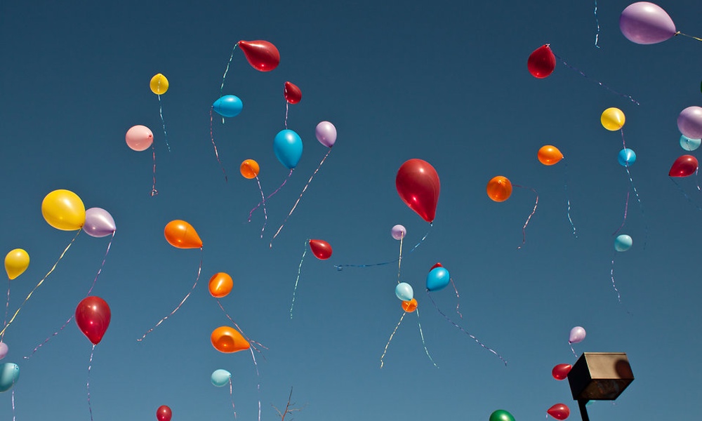 Experts Are Warning People To Not Release Balloons Into The Air