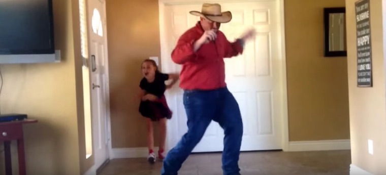 Country Dad And Daughter Perform Awesome Dance To MKTO’s “Classic”