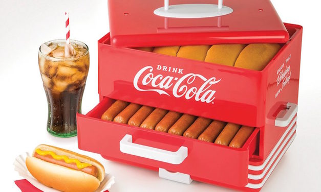 Nostalgia Coca-Cola Hot Dog Steamer: Make Your Hot Dogs in Vintage Style