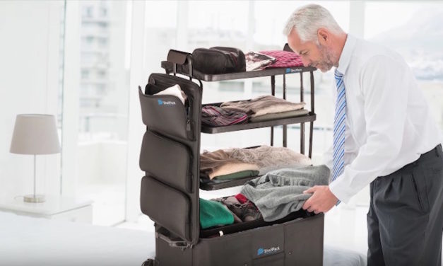 The Shelfpack – A Revolutionary Suitcase With Integrated Shelves For Easy Travel