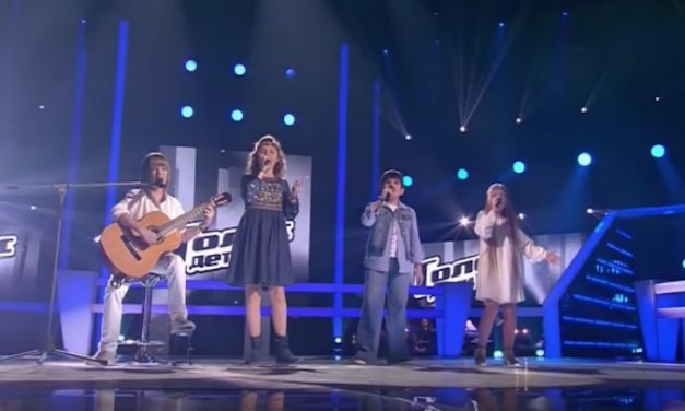 4 Kids Take The Stage, Perform Cover Of Classic Hymn “Hallelujah” Like You’ve Never Heard Before