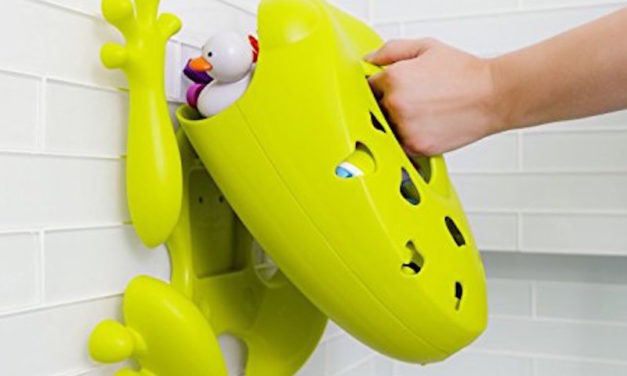 Boon Frog Pod Bath Scoop: Clean Up Your Bath Toys the Fun Way