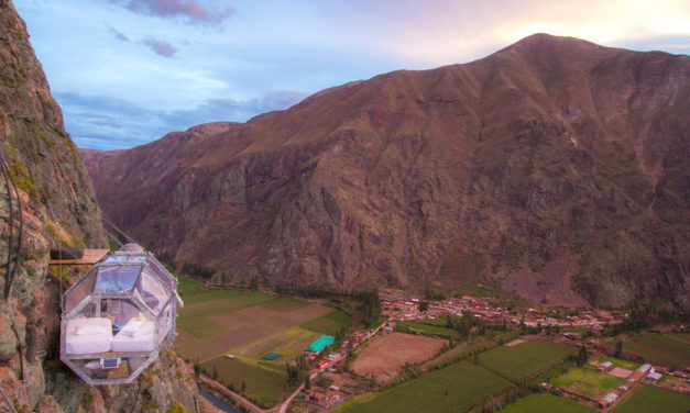 Peru’s Natura Vive Is the Hanging Hotel for Thrill Seekers