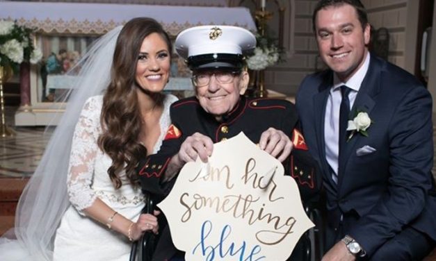 Retired Marine Uncle Gets His Wedding Wish During Niece’s Ceremony