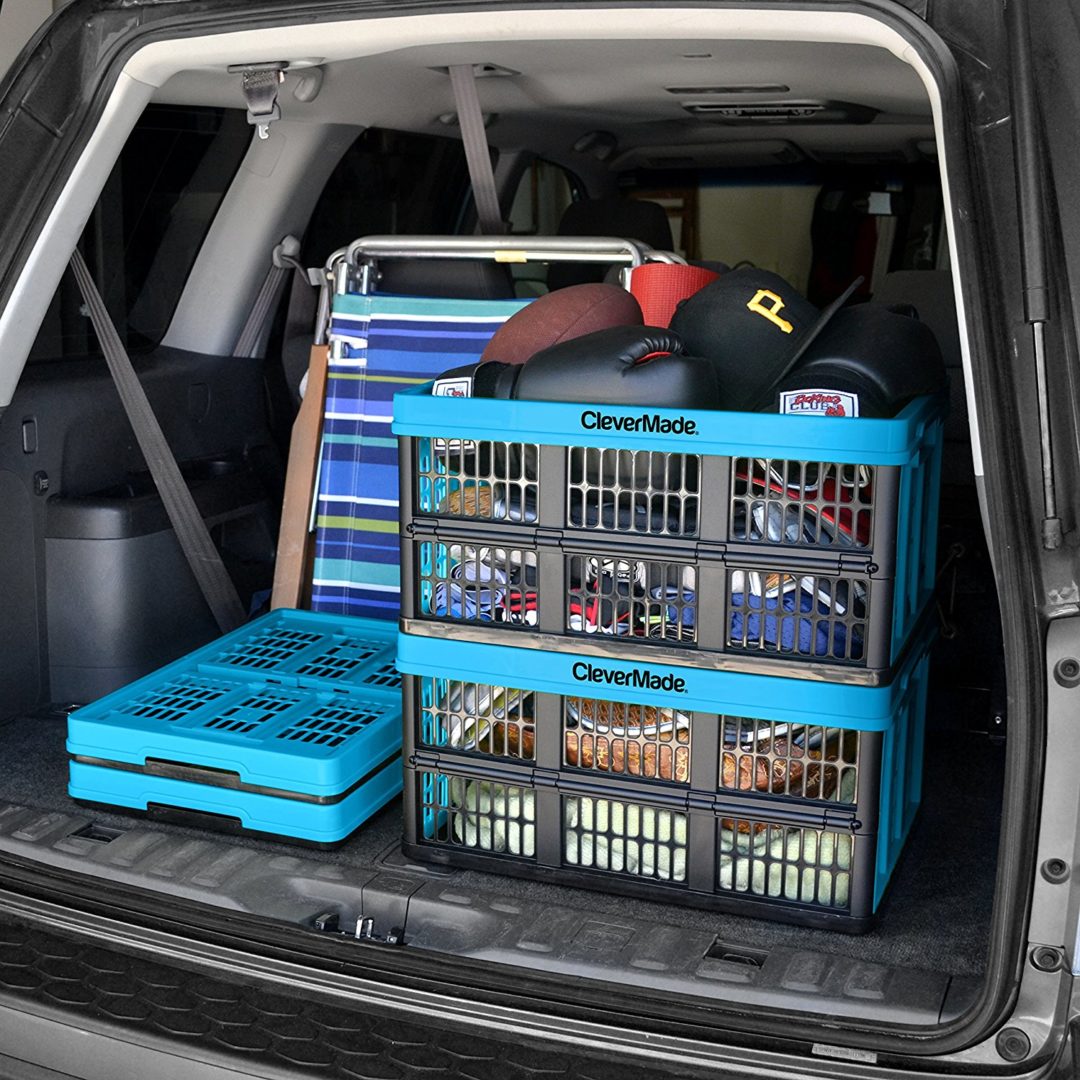 CleverMade Collapsible Crates The Perfect Crates for Any Storage Need