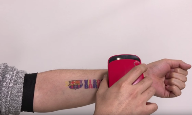 The Prinker Instantly Draws Temporary Tattoos Right on Your Skin