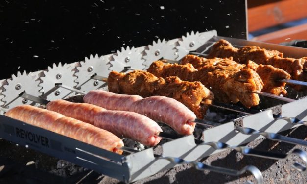 Revolver BBQ: Take the Grill with You Anywhere You Go