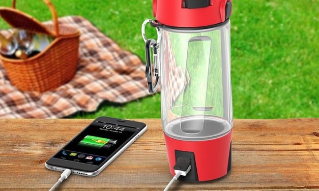 HYDRA SmartBottle: A Water Bottle That Plays Music And Doubles As A Lamp