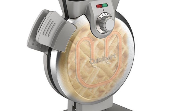 The Cuisinart Vertical Waffle Maker – Pour Batter Through a Spout to Make Perfect Waffles