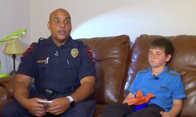 Little Boy Approaches Police Officer at Local Diner, Hands Him His Receipt Already Paid For