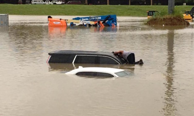 Pastor Checks Every Flooded Car After Hurricane Harvey to Make Sure No People Are Trapped Inside