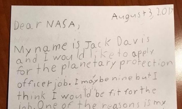 Nine-Year-Old Boy Applies to NASA to Be Guardian of the Galaxy. This Is How NASA Replied