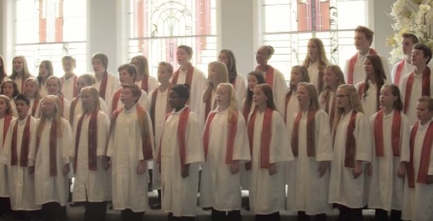 Children’s Choir Sings Beautiful Hymn, Two Girls Stand Out and Steal the Show