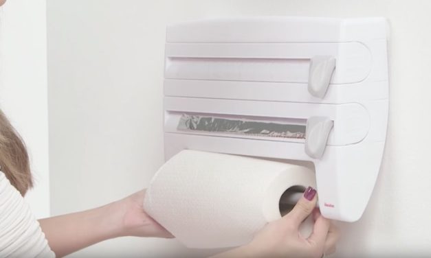 Metaltex Roll ‘N’ Roll Holder: Keep All Your Kitchen Rolls in One Convenient Place
