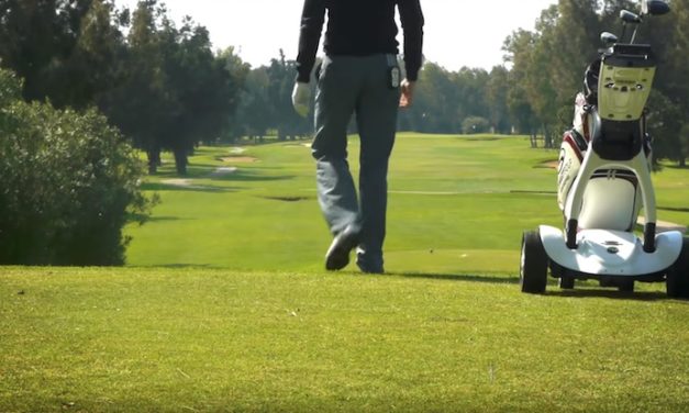 Stewart Electric Golf Cart: The Only Golf Cart That Follows You Around the Course