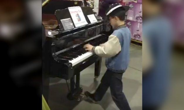 9-Year-Old Leaves Parents at Costco, Astounds Shoppers with Impromptu Performance