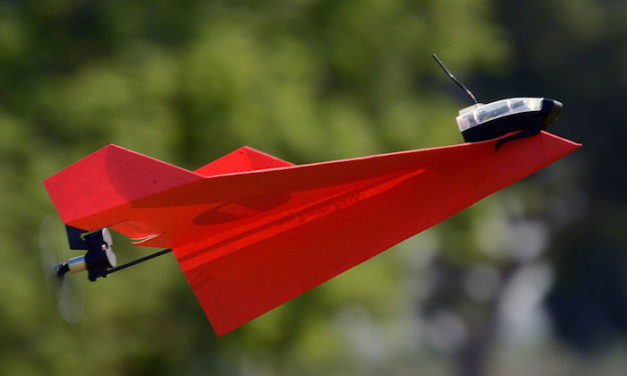 POWERUP DART: The Motorized Paper Airplane