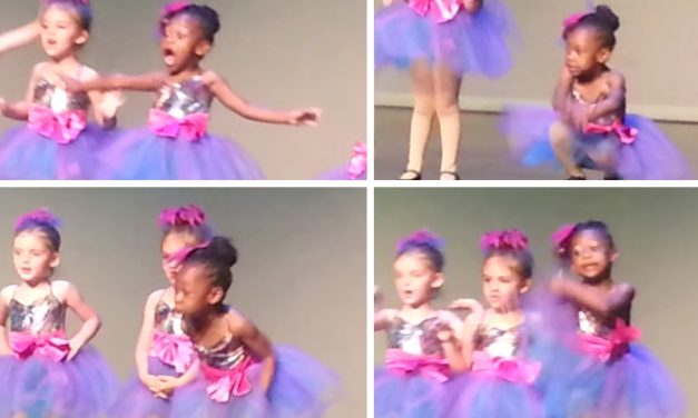 Tap Dance Recital Hijacked by Rebel Preschooler, Ignores Choreography and Goes Off