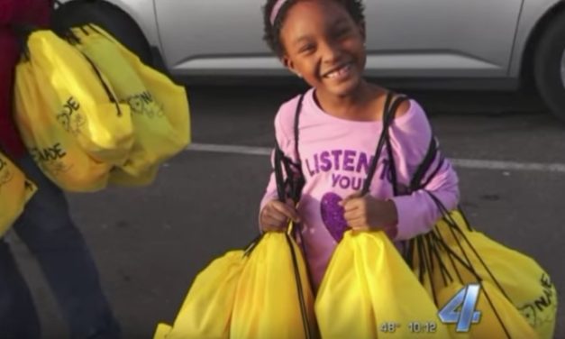 Kindergarten Girl Raises Money to Help Foster Kids, Then Teacher Calls Her Up for a Special Gift