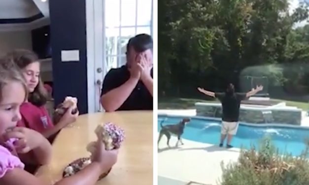 Father Prepares Gender Reveal of Fifth Child with 4 Daughters, Completely Loses It