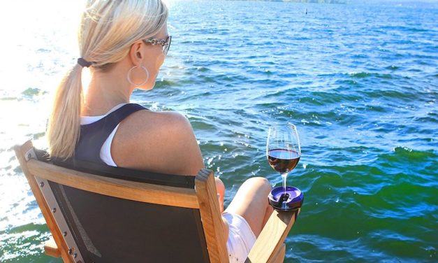 Bella D’Vine Outdoor Wine Glass Holder: Enjoy Your Wine Outside Spill-Free