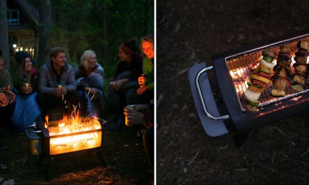 BioLite FirePit: Cook and Start a Campfire with This Portable Grill/FirePit