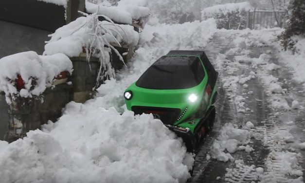 ATR-Orbiter: The Ultimate Remote-Controlled Snow Plow