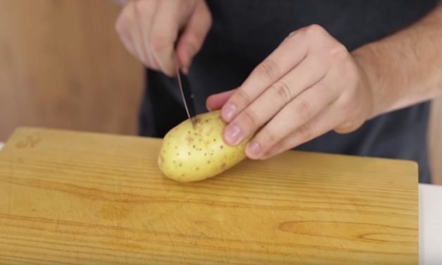 This Time-Saving Potato Peeling Trick Is Perfect for Cooking Your Thanksgiving Feast