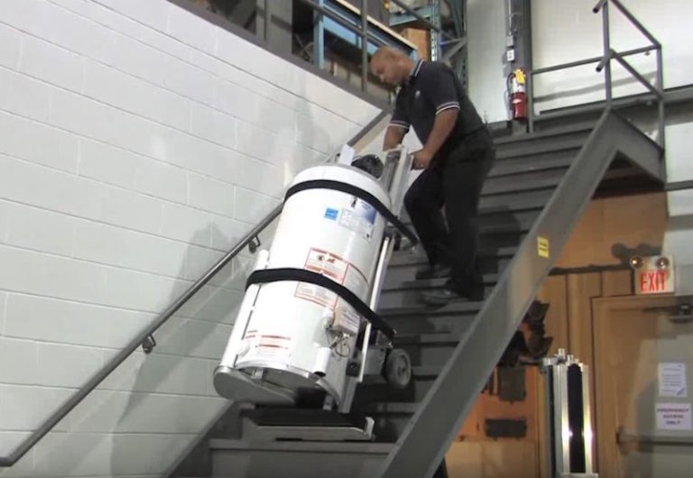 PowerMate Stair Climbing Hand Truck Safely Transport Heavy Appliances