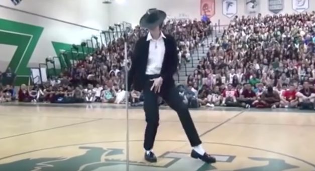 Nervous Teen Steps in Front of Crowd for Contest, Blows Crowd Away with Amazing Dance