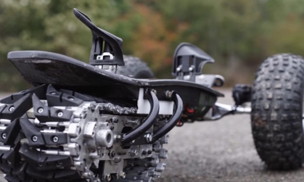 TRACK1 Electric Board: World’s Most Capable eBoard with All-Terrain Track