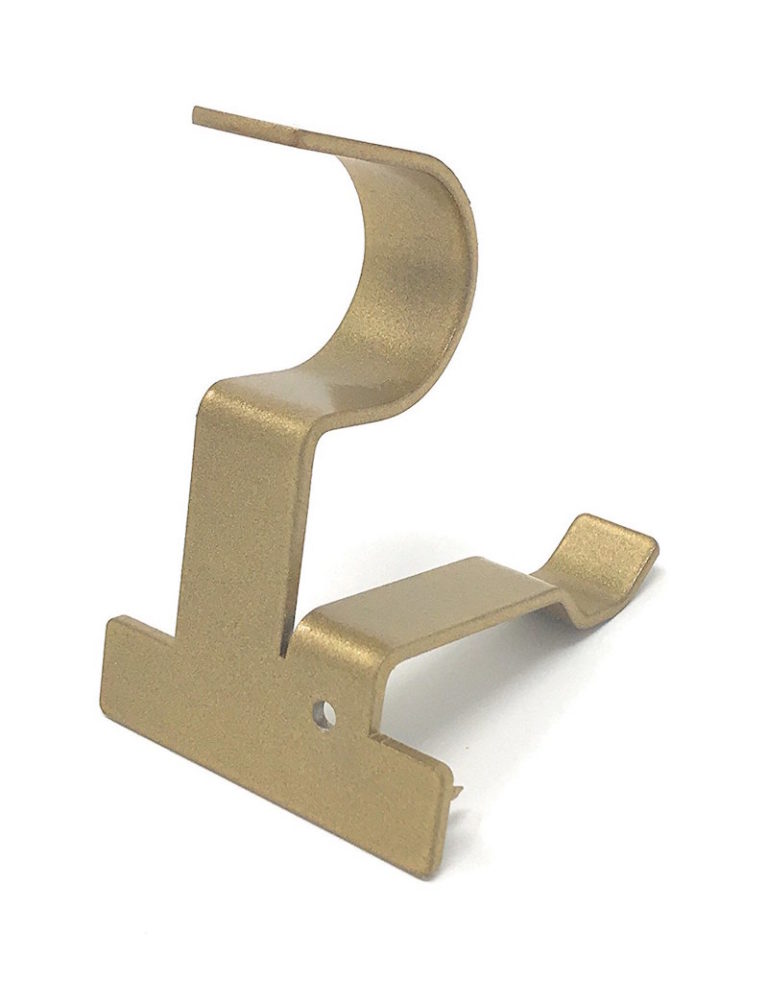 Kwik-Hang Curtain Rod Bracket: Just Tap In Your New Curtains!