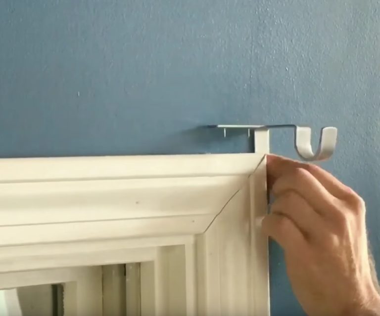 KwikHang Curtain Rod Bracket Just Tap in Your New Curtains!