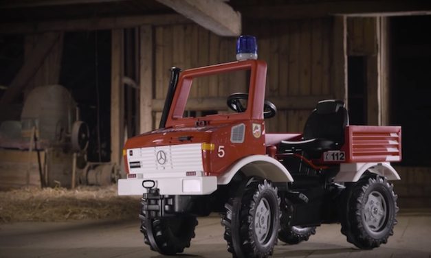 Rolly Toys Fire Brigade Truck: The Ultimate Pedal-Powered Kid Snow Plow