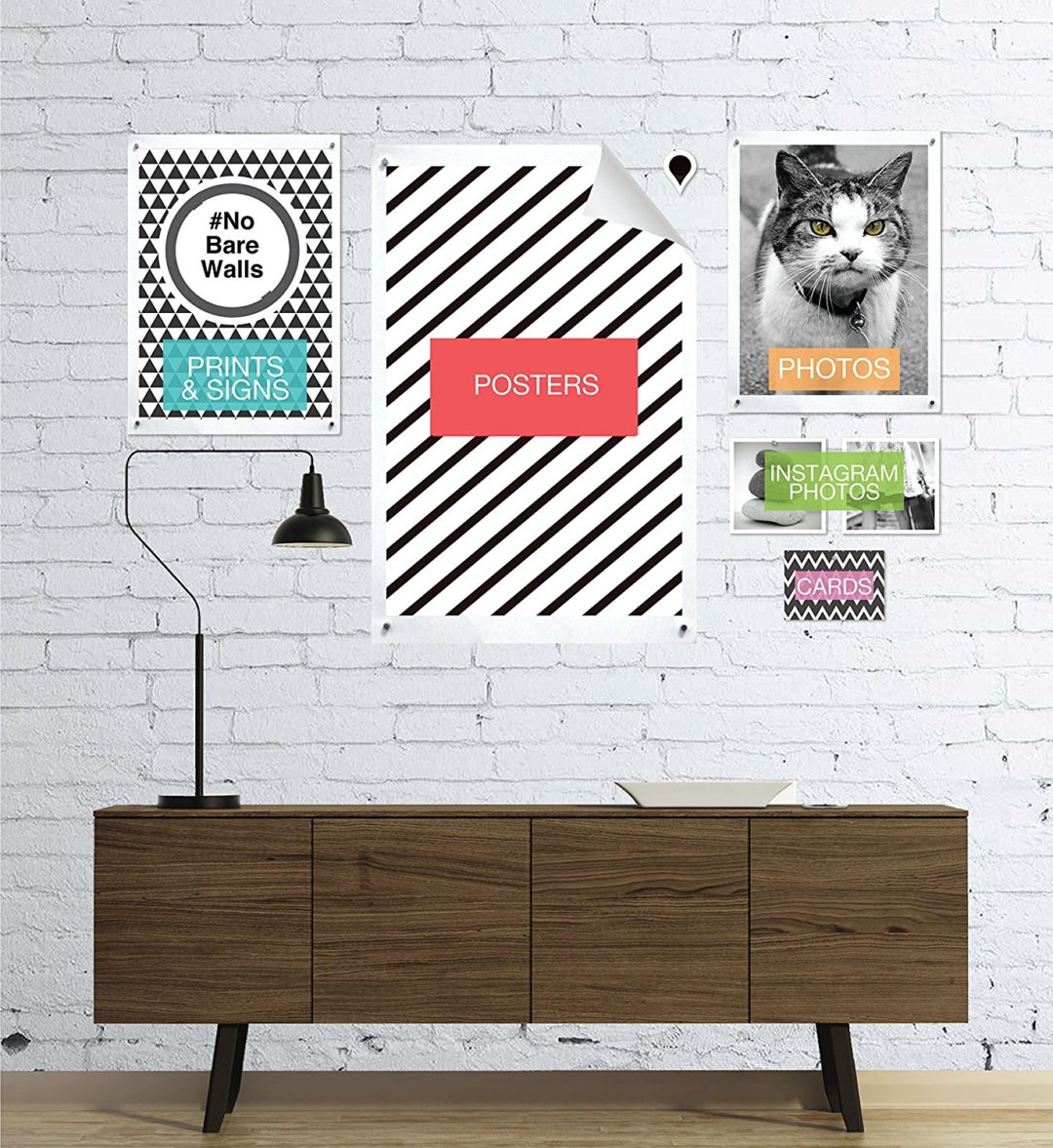 GoodHangups Hang Any Poster Without Damaging Your Walls