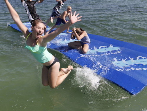 Watermat: Walk on Water with This Floating Foam Mat