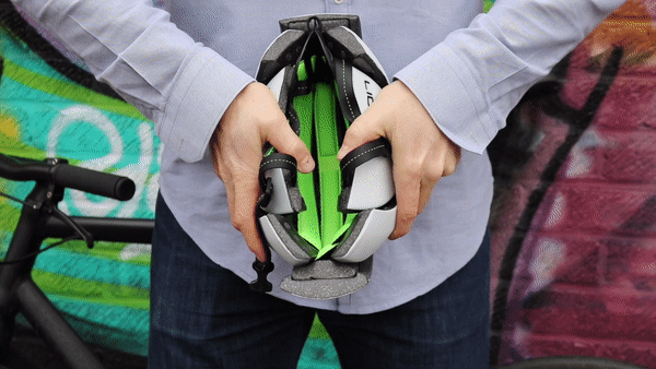 LID Helmet: Fold Your Helmet Back into Your Bag