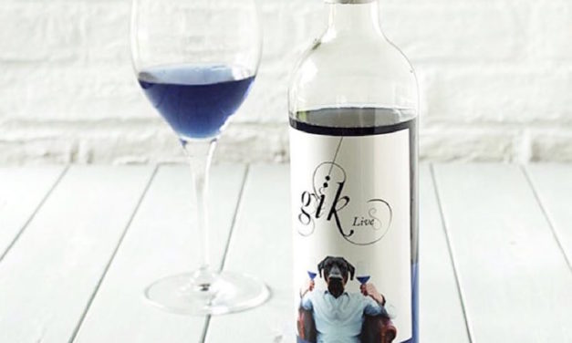 Gik Wine: Uniquely Made Blue Wine Is Made Naturally from Grapes