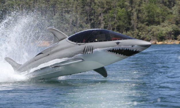 Seabreacher: Ride Through the Water Inside a Giant Mechanical Fish