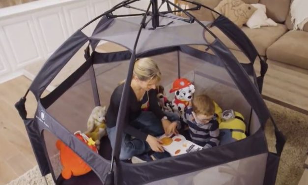 Pop ‘N’ Go: Portable Kids Playpen Sets Up in Seconds Anywhere