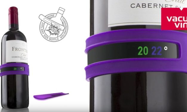 Vacu Vin Snap Thermometer: Instantly Check Temperature of Wine