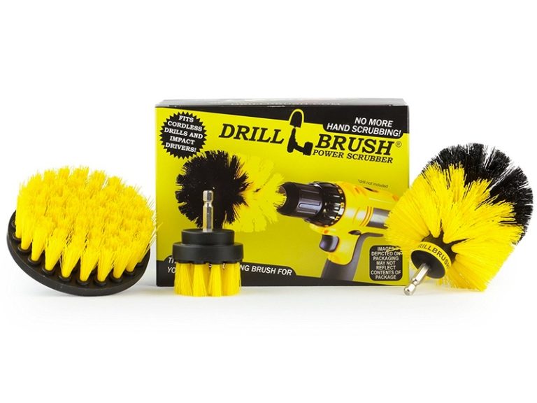 Drill Brush Deep Clean Any Surface With a Drill