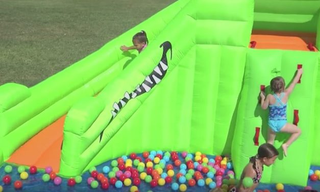 Blast Zone Crocodile Isle: The Inflatable Water Park for Your Kids