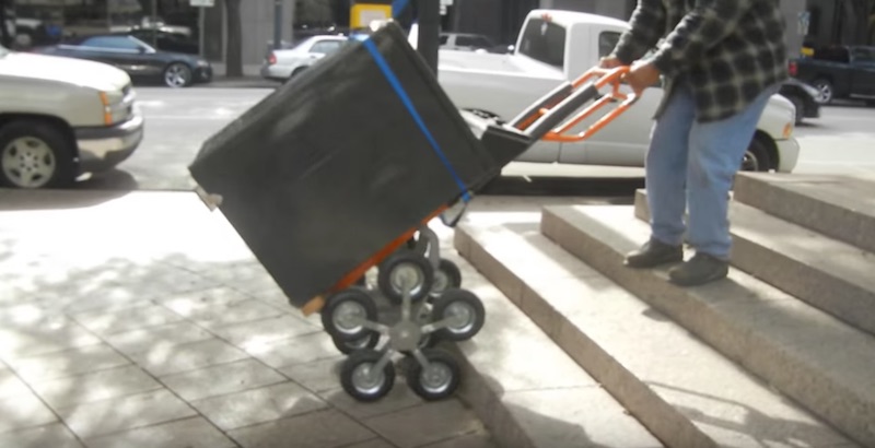 nieuwigheid punch sla Mitchell Industrial Stair Walking Hand Trucks: The Ultimate Cart for Stairs