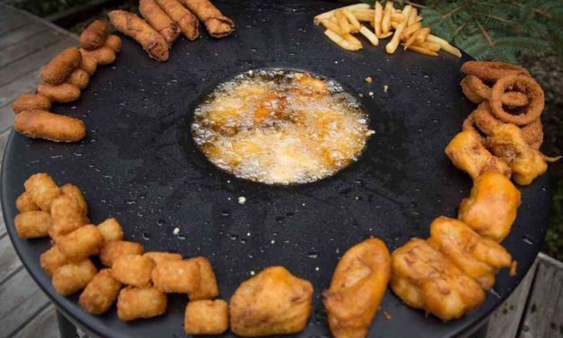 Fryin Saucer: Cook All Your Fried Foods in One Spot