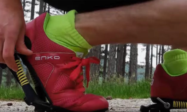 ENKO Running Shoes: Shock System Sole Absorbs Impact When Running