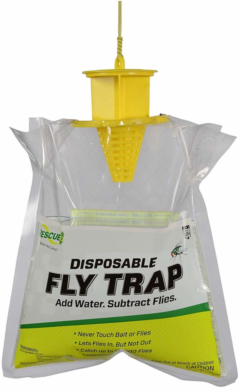 RESCUE! Disposable Fly Trap: The Non-Toxic Way to Get Rid of Flies