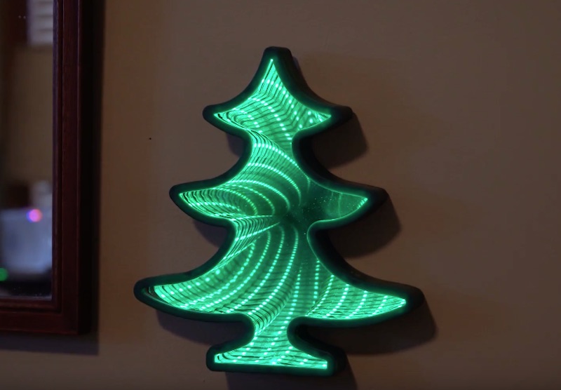Christmas Tree Infinity Light 
