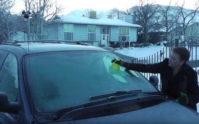 Scrape A Round: The Easy Way to De-Ice Your Car